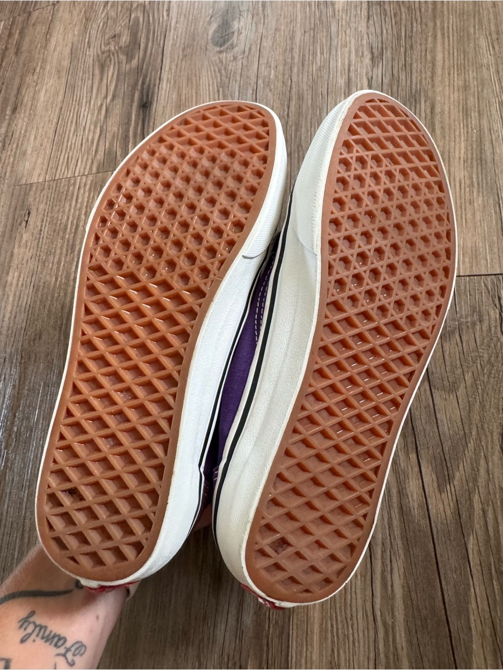 VANS Unisex Vans Canvas Old Skool Shoes Purple Magic Size Men 7/ Women 8.5 - Picture 6 of 7